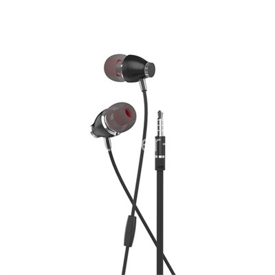 Наушники MP3/MP4 HOCO (M28) с микрофоном (черные)