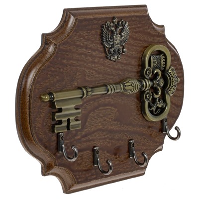 Ключница "Ключ", L25 W3 H18 см, 2в.