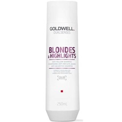 Goldwell  |  
            DS BLOND & HIGHLIGHTS Шампунь против желтизны для осветленных волос