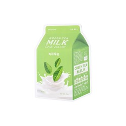 APIEU Green Tea Milk One Pack Тканевая маска с экстрактом зеленого чая (1 шт)