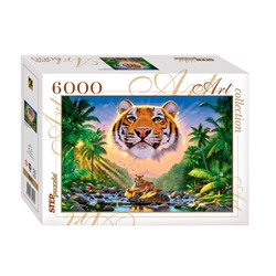 Мозаика puzzle 6000 Величественный тигр
