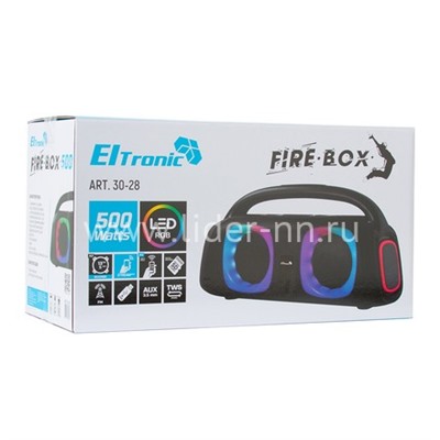 Колонка 05" (30-28 FIRE BOX 500) динамик 2шт/5" ELTRONIC с TWS