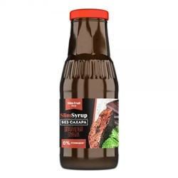 Slim Fruit. Низкокалорийный сироп "Slim Syrup" без сахара со вкусом шоколадного пряника 330г. 1/15