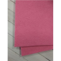 Фетр мягкий ТМ IDEAL размер 20х30 см, толщина 1 мм цвет розовый, 1 шт.