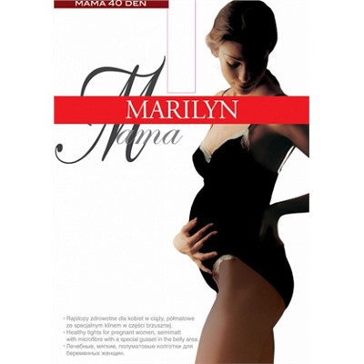 Колготки женские модель Mama 40 den торговой марки Marilyn