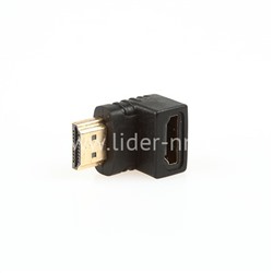Переходник угловой HDMI to HDMI A-M/A-F (Perfeo)