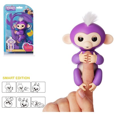 Интерактивная обезьянка Fingerlings Mia aрт. 62406