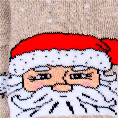 Носки Борисоглебский трикотаж Дед Мороз махровые для детей