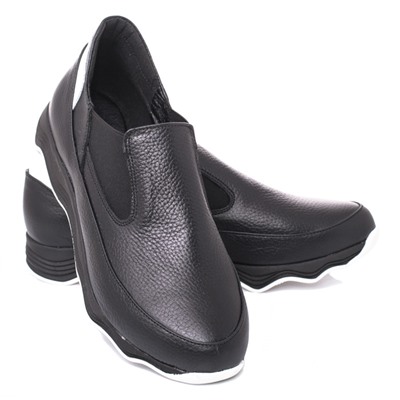 Женские кожаные кроссовки Shik Shoes Shik1240 Черный флотар: Под заказ