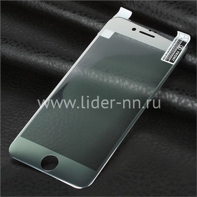 Гибкое стекло  для  iPhone8 на экран (без упаковки) серебро