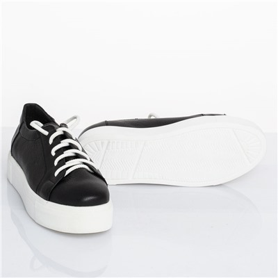 Женские кожаные слипоны Shik Shoes Shik 9141 Черный: Под заказ