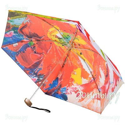 Мини зонт "Красный цветок" Rainlab 002MF