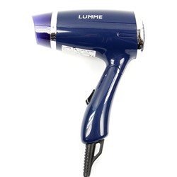 Фен LUMME LU-1057 Синий сапфир MAX 1400Вт 2 режима складная ручка (9) оптом