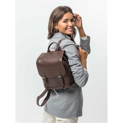 XX-8143-L-09 коричневый рюкзак женский (кожа) Jane's Story