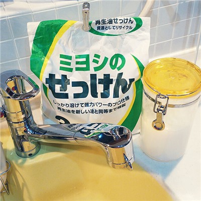 Порошковое мыло для стирки на основе натуральных компонентов MIYOSHI SOAP, 3 кг