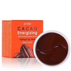 Гидрогелевые патчи для глаз КАКАО Cacao Energizing Hydrogel Eye Mask Petitfee & Koelf 60 шт