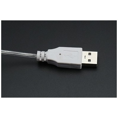 Светодиодная гирлянда Снежинки, питание от USB SLZ-561