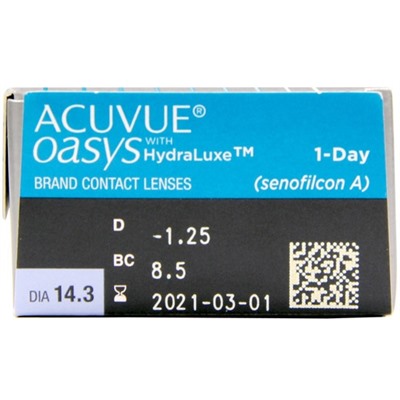 Acuvue Oasys 1-Day, 30 pk