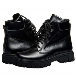 Женские кожаные ботинки LaRose L2327 Черный: Под заказ
