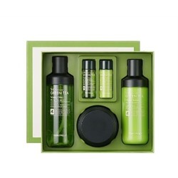 TONY MOLY The Chok Chok Green Tea Watery Увлажняющий тонер с экстрактом зеленого set[T180ml+20,L 160+20,C 60ml]