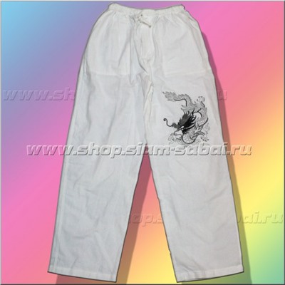 Летние хлопковые мужские брюки из Тайланда