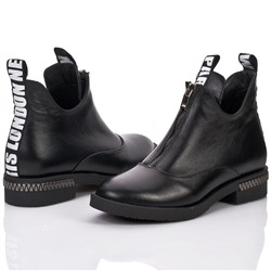 Женские кожаные ботинки V.Arimany V1270 Черный: Под заказ
