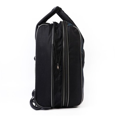 Чемодан с сумкой MARVEL COMICS 52*21*34 см, отдел на молнии, н/карман, черный