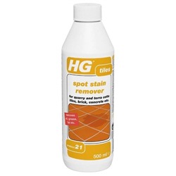 Средство для удаления пятен и загрязнений с плитки и натурального камня Spot Stain Remover, HG 500 мл