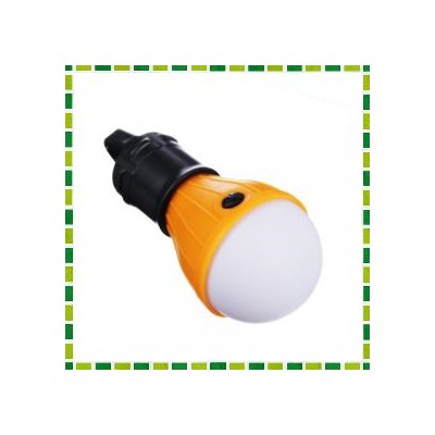 ЧИНГИСХАН Светильник кемпинговый подвесной, 3 LED, 2Вт, 3*АAА, 11.5х5х5см, пластик