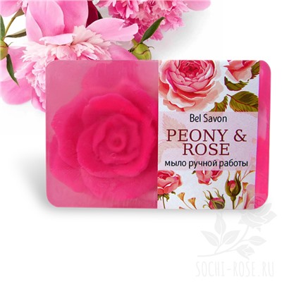 Мыло "Peony & Rose"