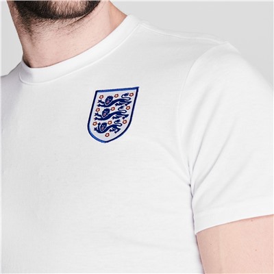FA, England Crest T Shirt Mens