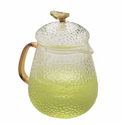 Заварочный чайник Zeidan Z-4345 боросиликатного рельефного стекла обьем 400мл  (24) оптом