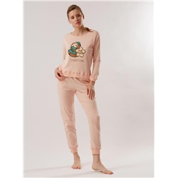 2222TCC Женская пижама (ДЛ.рукав+брюки)