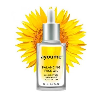 АЮМ  new Масло для лица восстанавливающее AYOUME Balancing Face oil with Sunflower 30мл