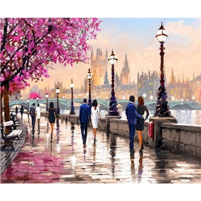 Мозаика 36*46 см А-1897 Романтичный Лондон