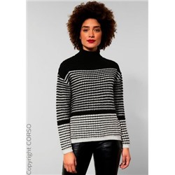 Structured Roll Neck