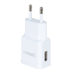 СЗУ ELTRONIC FASTER  с USB выходом (2100mAh/5V; 1670mAh/9V) без упаковки (белый)