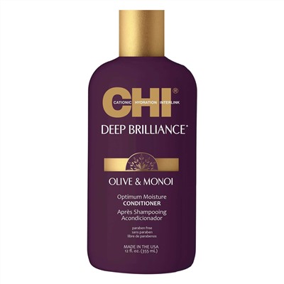 CHI  |  
            Deep Brilliance Optimum Moisture Conditioner Кондиционер для поврежденных волос
