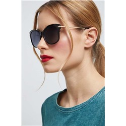 Okulary damskie przeciwsłoneczne z polaryzacją kolor czarny