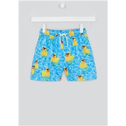 Boys Duck Print Recycled Swim Shorts (4-13yrs)
