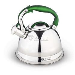 Чайник Kelli KL-4502 нерж обьем 3,0л цвет ШОКОЛАДНЫЙ (12) оптом