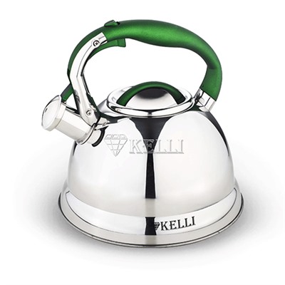 Чайник Kelli KL-4502 нерж обьем 3,0л цвет ШОКОЛАДНЫЙ (12) оптом
