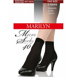 Носки женские модель Micro socks 40 den торговой марки Marilyn