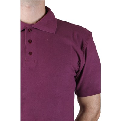 Рубашка поло мужская Мос Ян Текс цвет "Пурпурный"