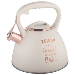 Чайник Zeidan Z-4421 обьем 3,0л нерж.индук.дно покрытие Soft-touch декор, элементы под ЗОЛОТО (6) оптом