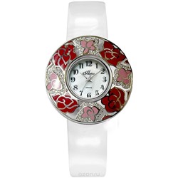 Часы с накладкой художественного литья "Розалия-1" 1143S18-В6L2