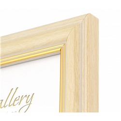 Рамка для сертификата Gallery 21x30 (A4) пластик светлое дерево 6305-A4B, со стеклом		артикул 5-43056
