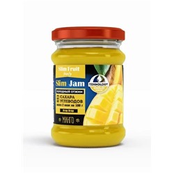 Slim Fruit. Низкокалорийный Джем "Slim Jam" без сахара манго 250г. 1/15