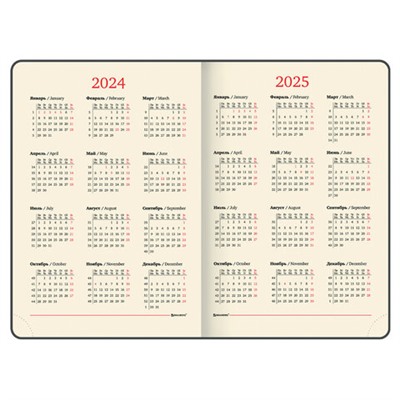 Ежедневник датированный 2024 БОЛЬШОЙ ФОРМАТ А4 210х297 мм, BRAUBERG "Iguana", под кожу, синий, 114777