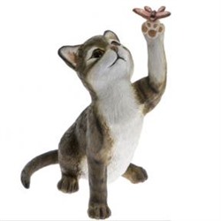 Фигурка Озорной котенок 12 см из Полистоун по низкой цене купить в Москве